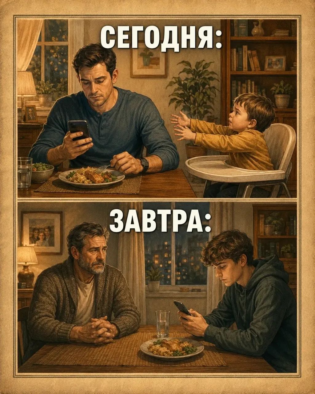 СЕГОДНЯ: ЗАВТРА: