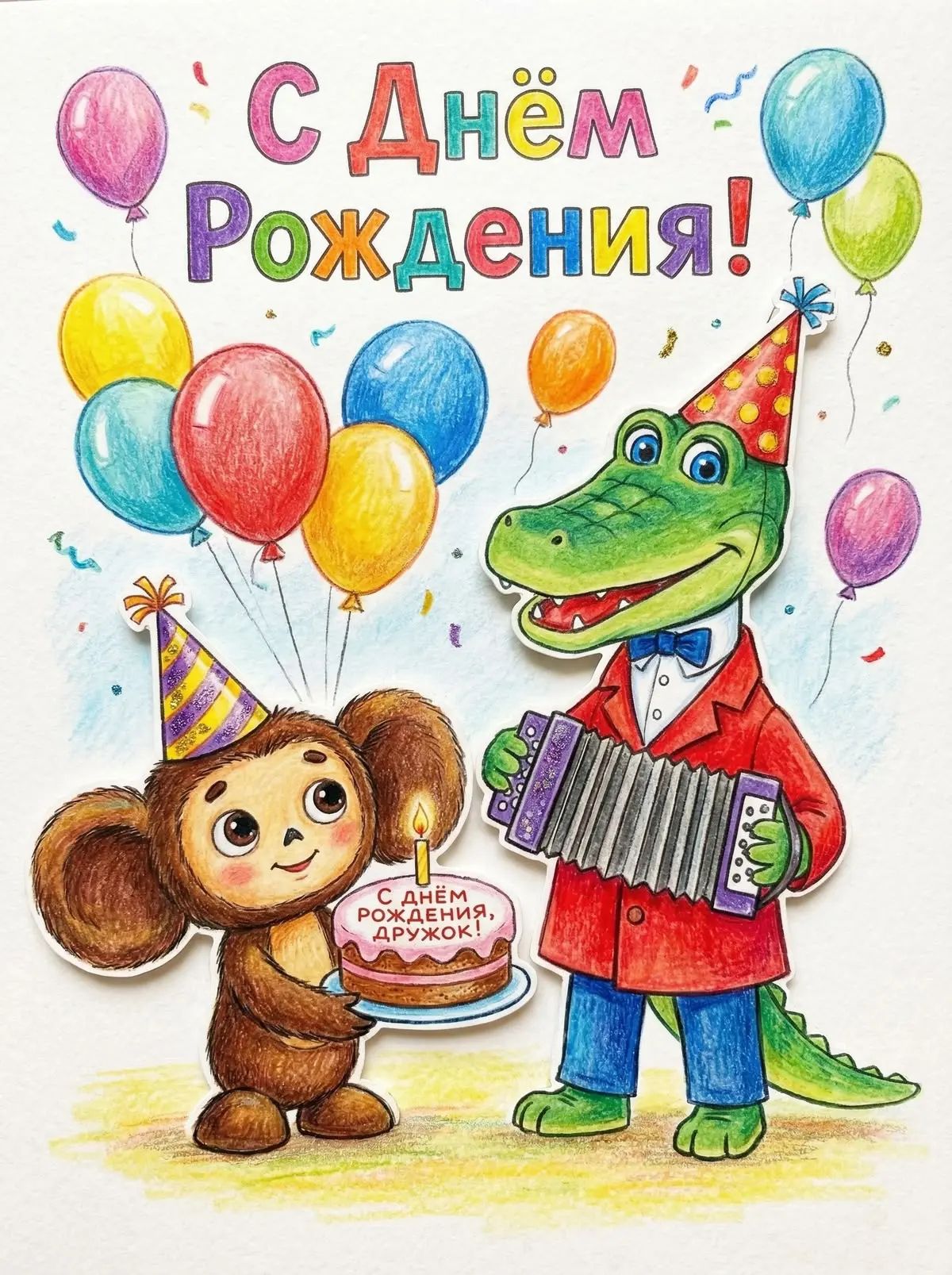 С Днём Рождения! С днём рождения, дружок!