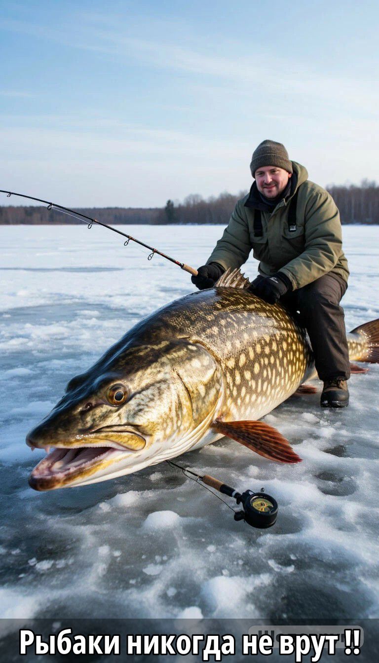 Рыбаки никогда не врут !!