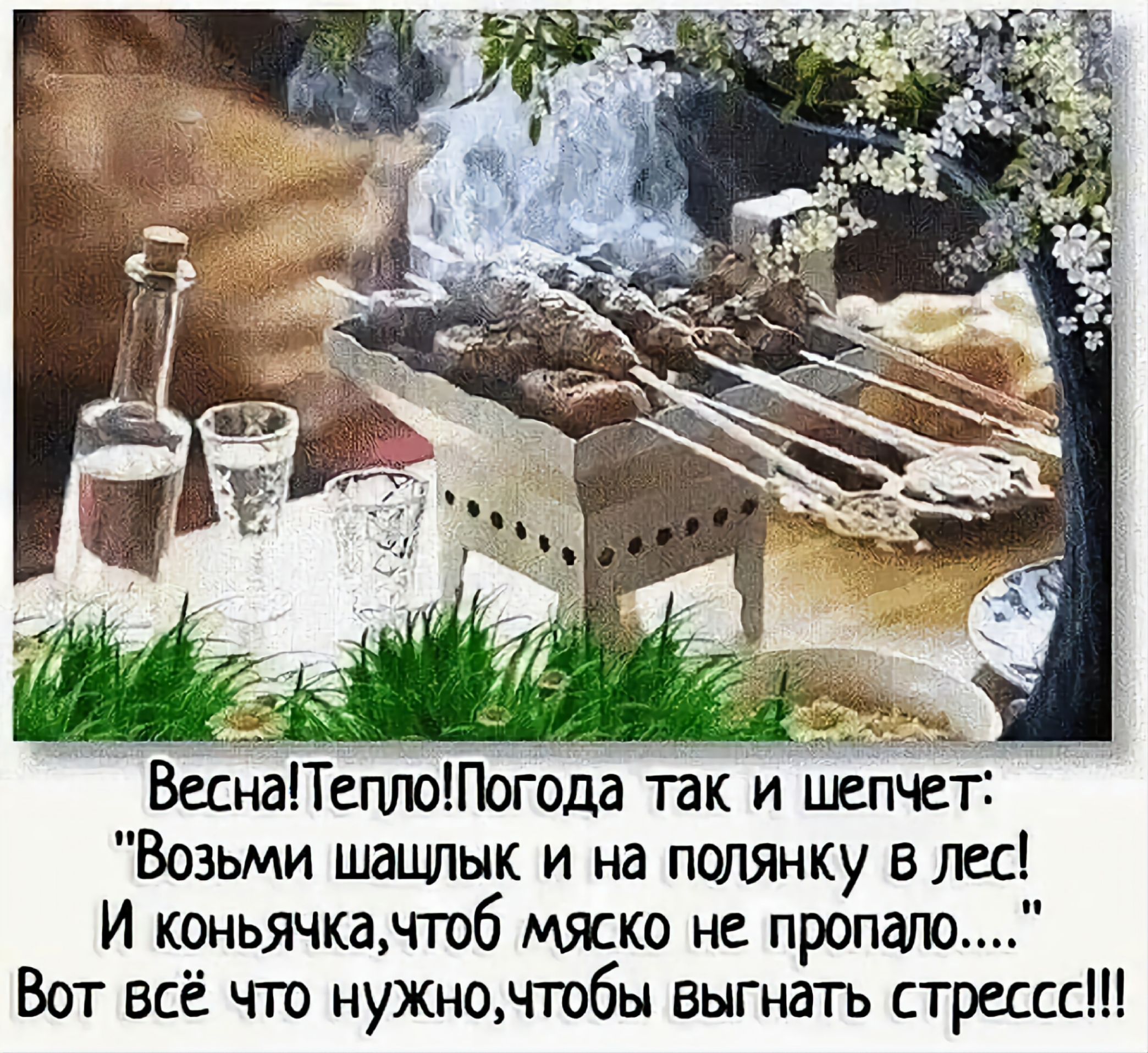 Весна!Тепло!Погода так и шепчет: 