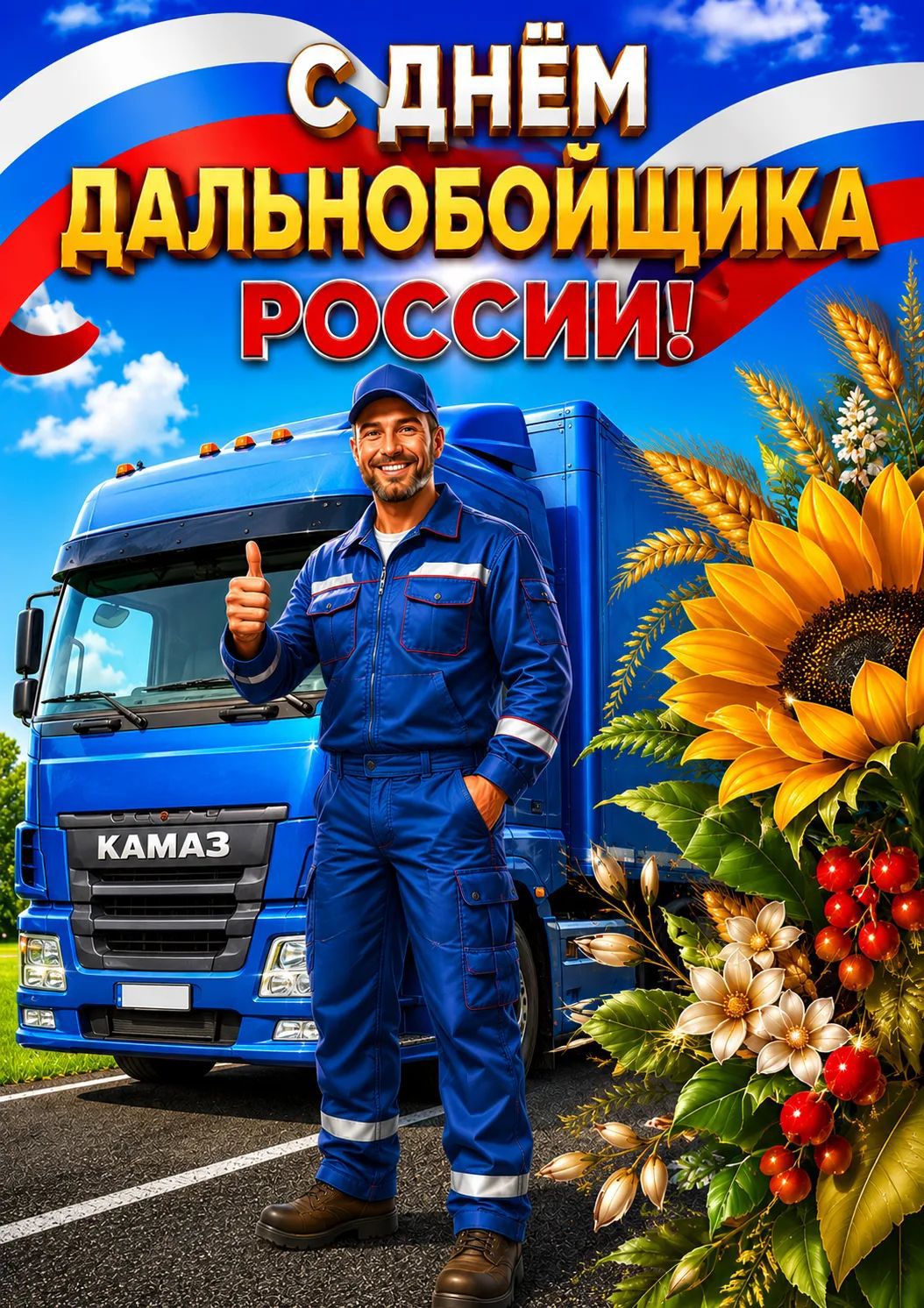 С Днём Дальнобойщика России!