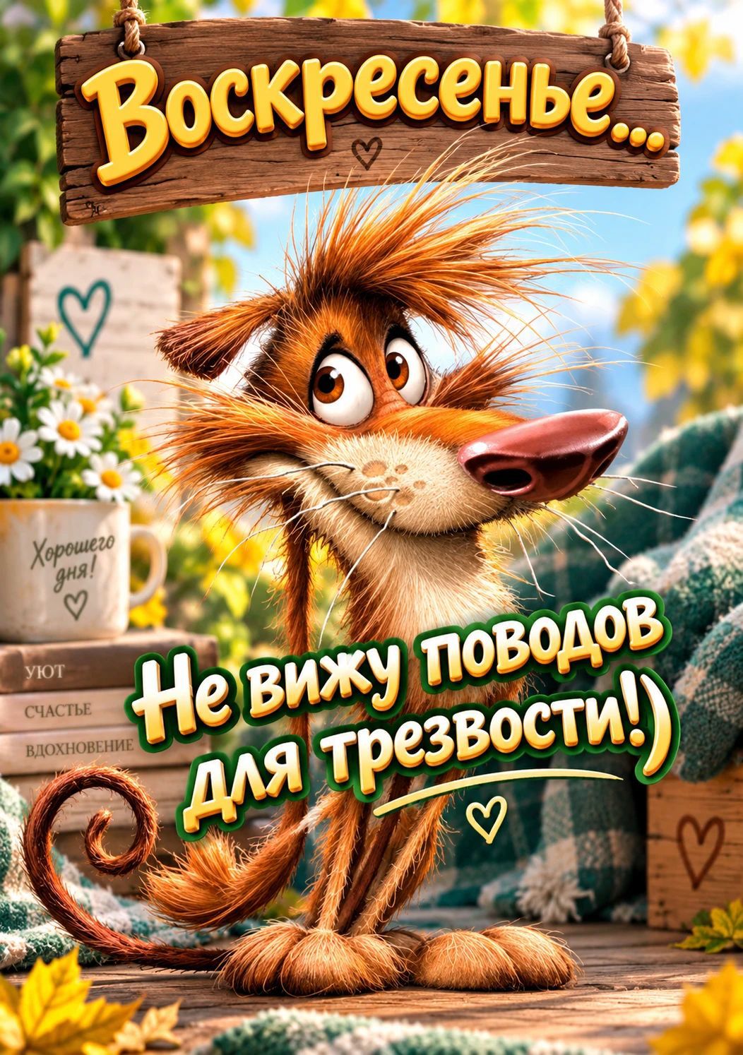Воскресенье... Не вижу поводов для трезвости!