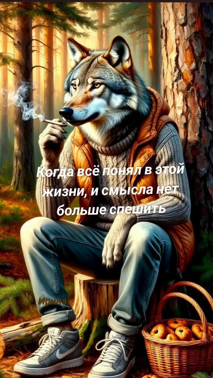 Когда всё понял в этой жизни, и смысла нет больше спешить