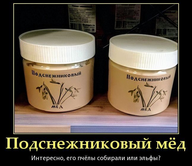 Подснежниковый мёд Интересно, его пчёлы собирали или эльфы?