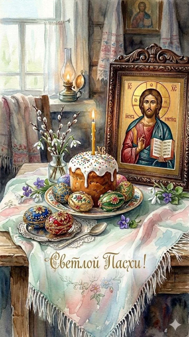 Светлой Пасхи!
