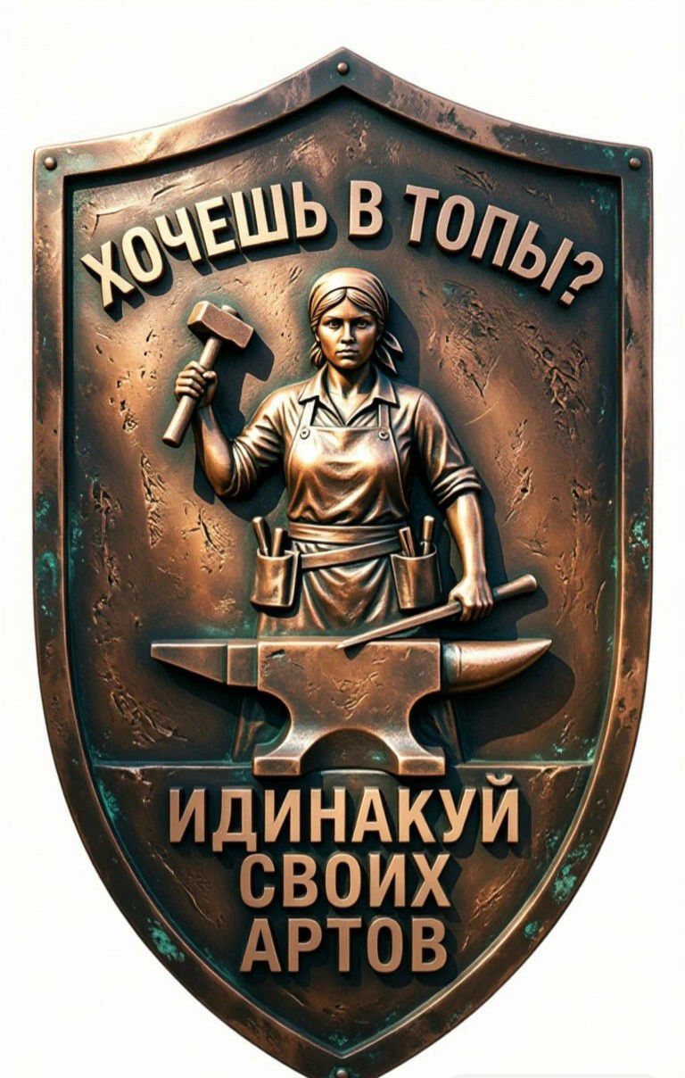 ХОЧЕШЬ В ТОПЫ? ИДИНАКУЙ СВОИХ АРТОВ