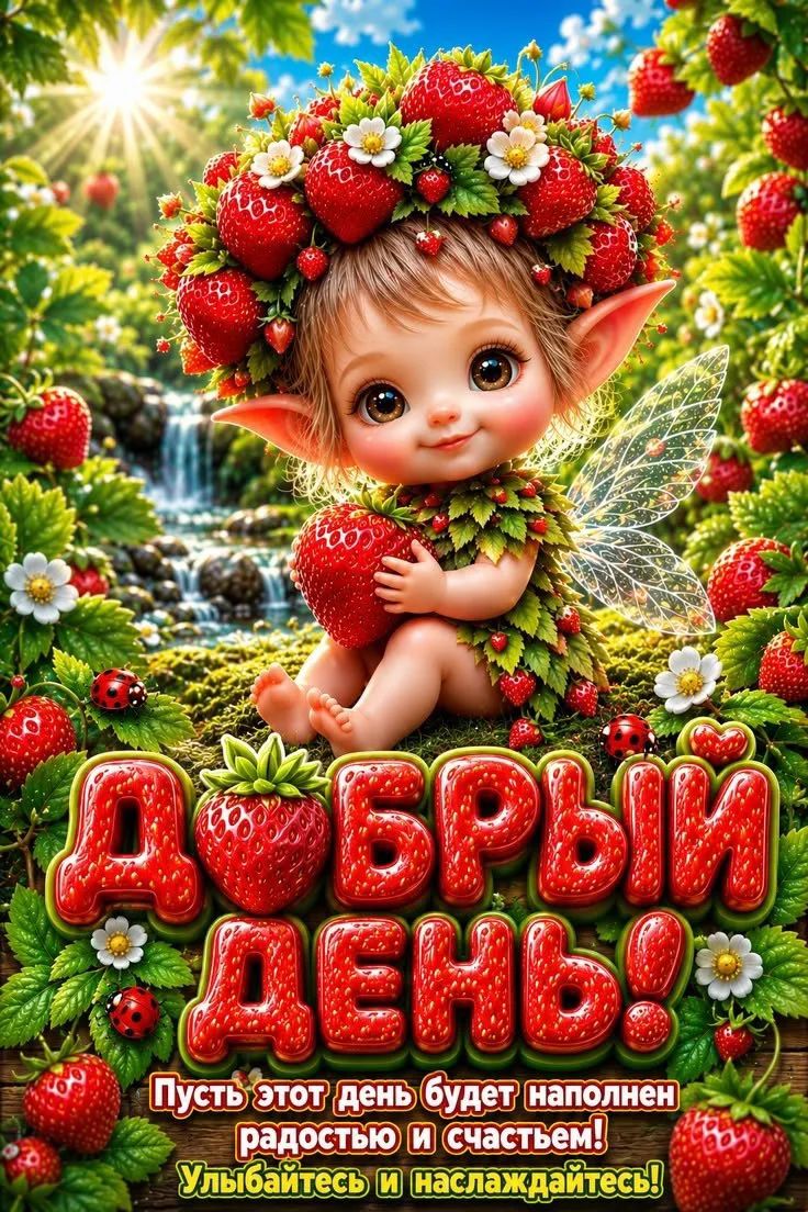 ДОБРЫЙ ДЕНЬ! Пусть этот день будет наполнен радостью и счастьем! Улыбайтесь и наслаждайтесь!