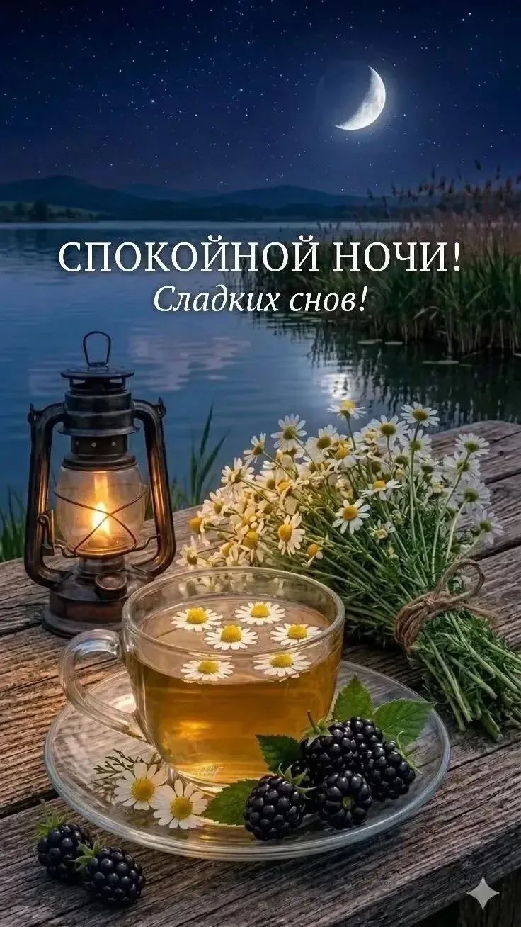 Спокойной ночи! Сладких снов!