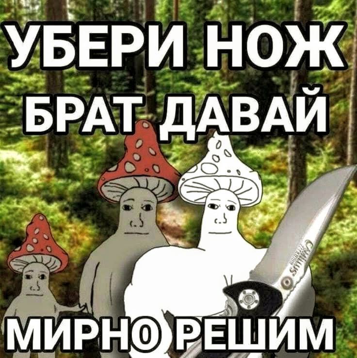 УБЕРИ НОЖ БРАТ ДАВАЙ МИРНО РЕШИМ