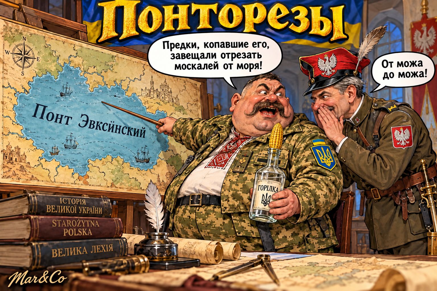 Понторезы. Понт Эвксинский. Предки, копавшие его, завещали отрезать москалей от моря! От можа до можа! Історія Великої України. Starożytna Polska. Велика Лехія. Горілка.