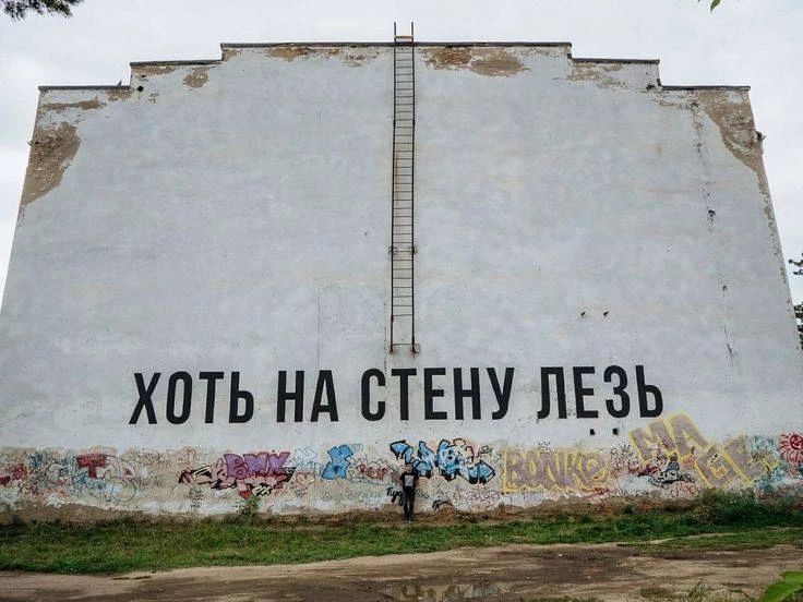 ХОТЬ НА СТЕНУ ЛЕЗЬ