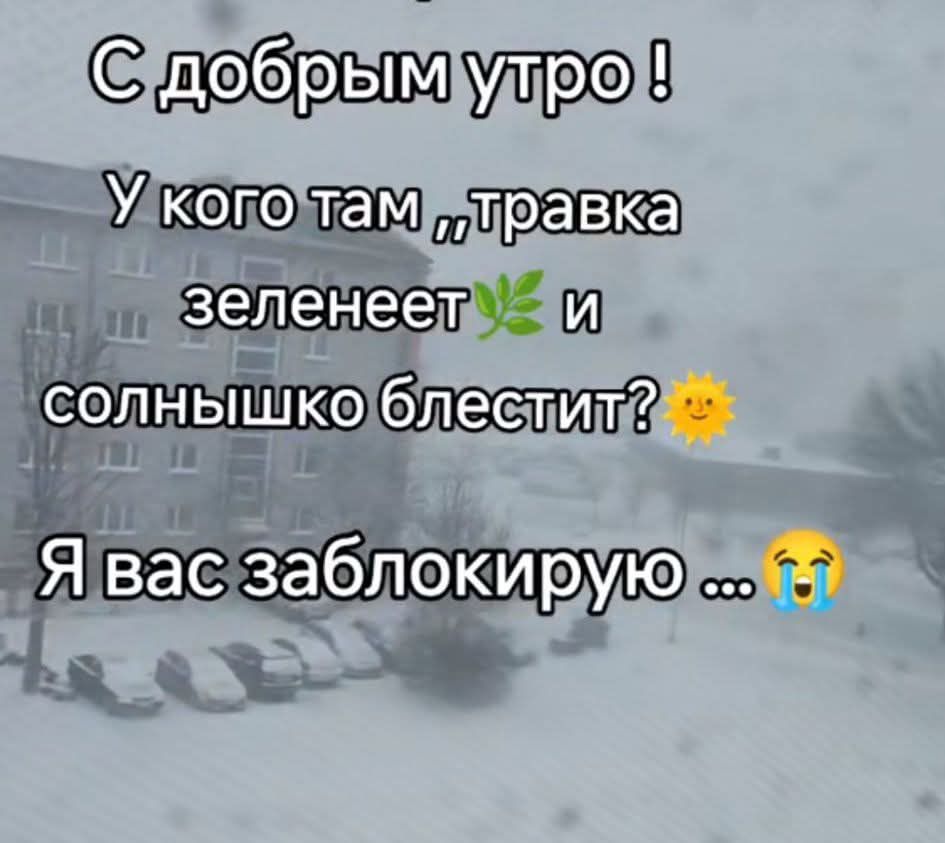 С добрым утро! У кого там „травка зеленеет