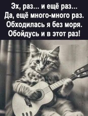 Эх, раз... и ещё раз... Да, ещё много-много раз. Обходилась я без моря. Обойдусь и в этот раз!