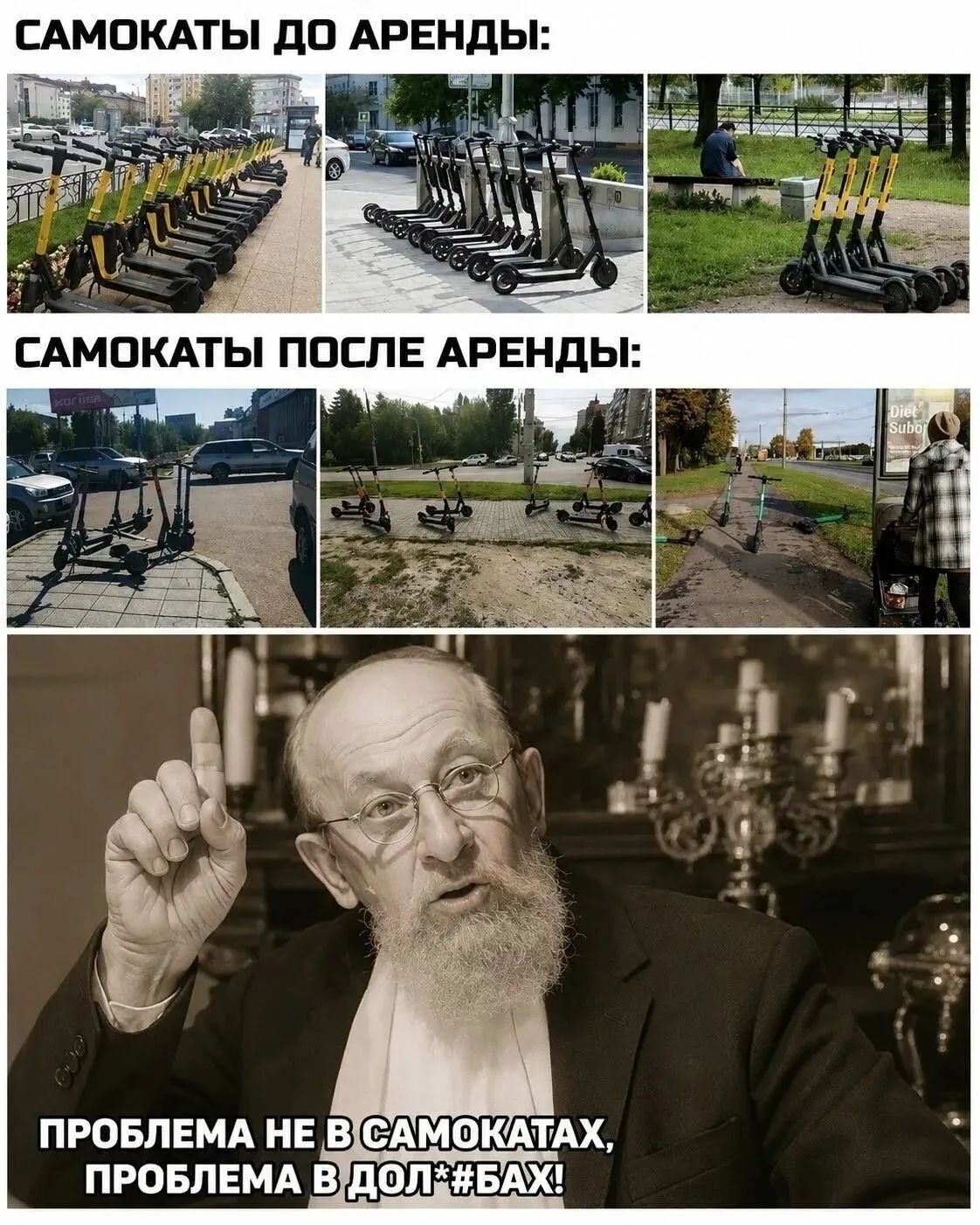 САМОКАТЫ ДО АРЕНДЫ: САМОКАТЫ ПОСЛЕ АРЕНДЫ: ПРОБЛЕМА НЕ В САМОКАТАХ, ПРОБЛЕМА В ДОЛ*#БАХ!