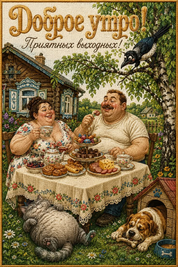 Доброе утро! Приятных выходных!