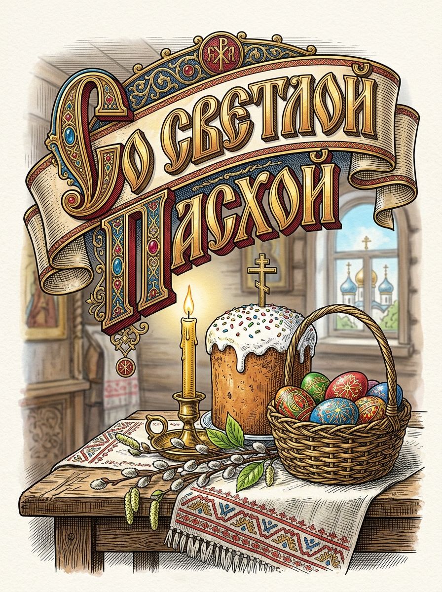 Со СВЕТЛОЙ ПАСХОЙ