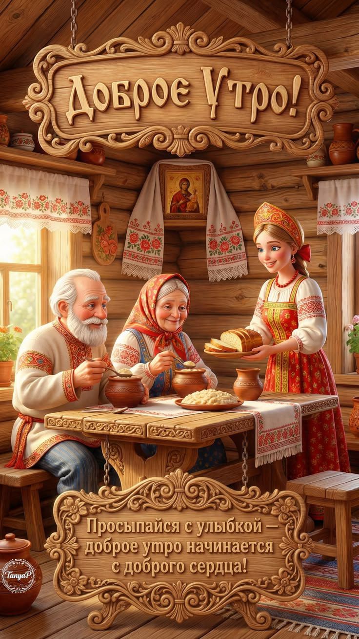 Доброе Утро! Просыпайся с улыбкой — доброе утро начинается с доброго сердца!