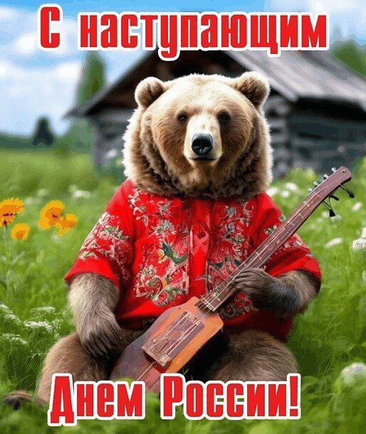 С наступающим Днем России!