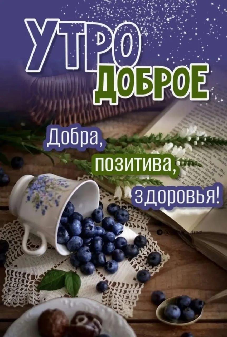 УТРО ДОБРОЕ Добра, Позитива, Здоровья!