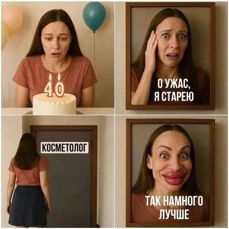 40 О УЖАС, Я СТАРЕЮ КОСМЕТОЛОГ ТАК НАМНОГО ЛУЧШЕ