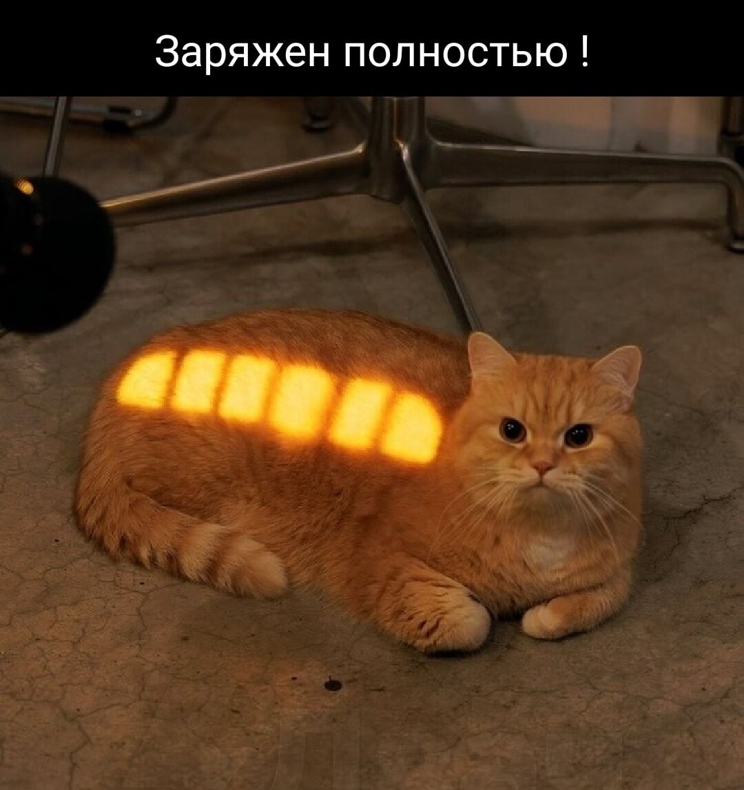 Заряжен полностью !