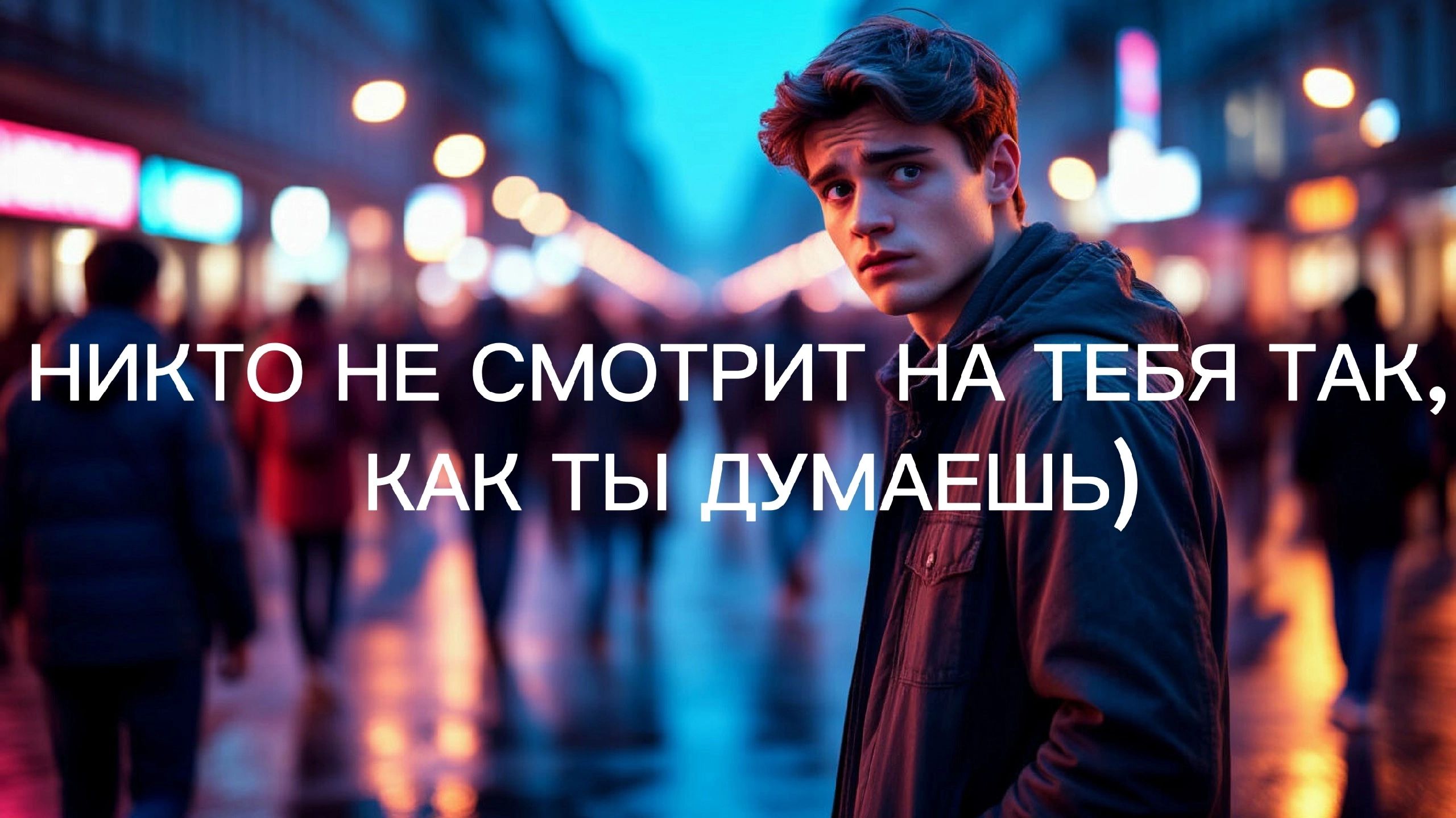 НИКТО НЕ СМОТРИТ НА ТЕБЯ ТАК, КАК ТЫ ДУМАЕШЬ)