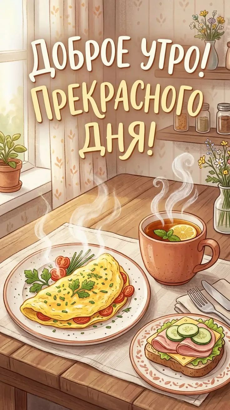 ДОБРОЕ УТРО! ПРЕКРАСНОГО ДНЯ!