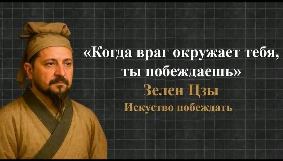 Когда враг окружает тебя, ты побеждаешь Зелен Цзы Искусство побеждать