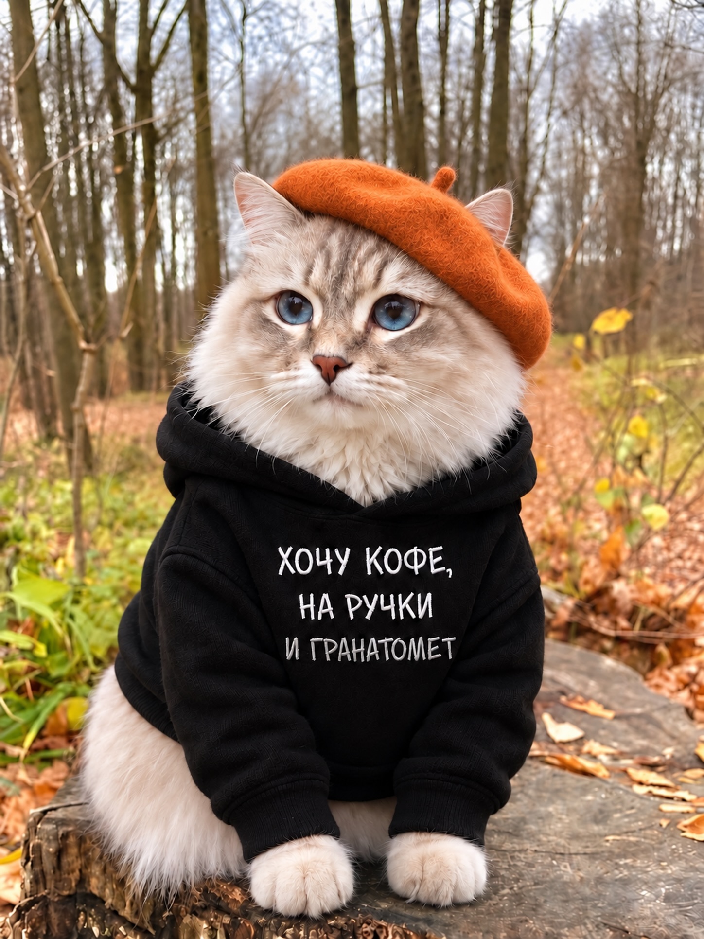 ХОЧУ КОФЕ, НА РУЧКИ И ГРАНАТОМЕТ