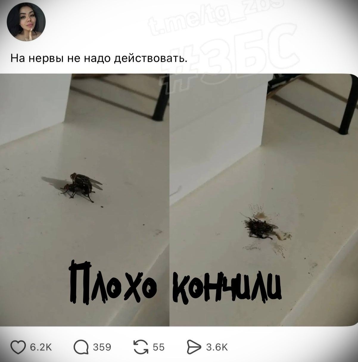 На нервы не надо действовать. Плохо кончили