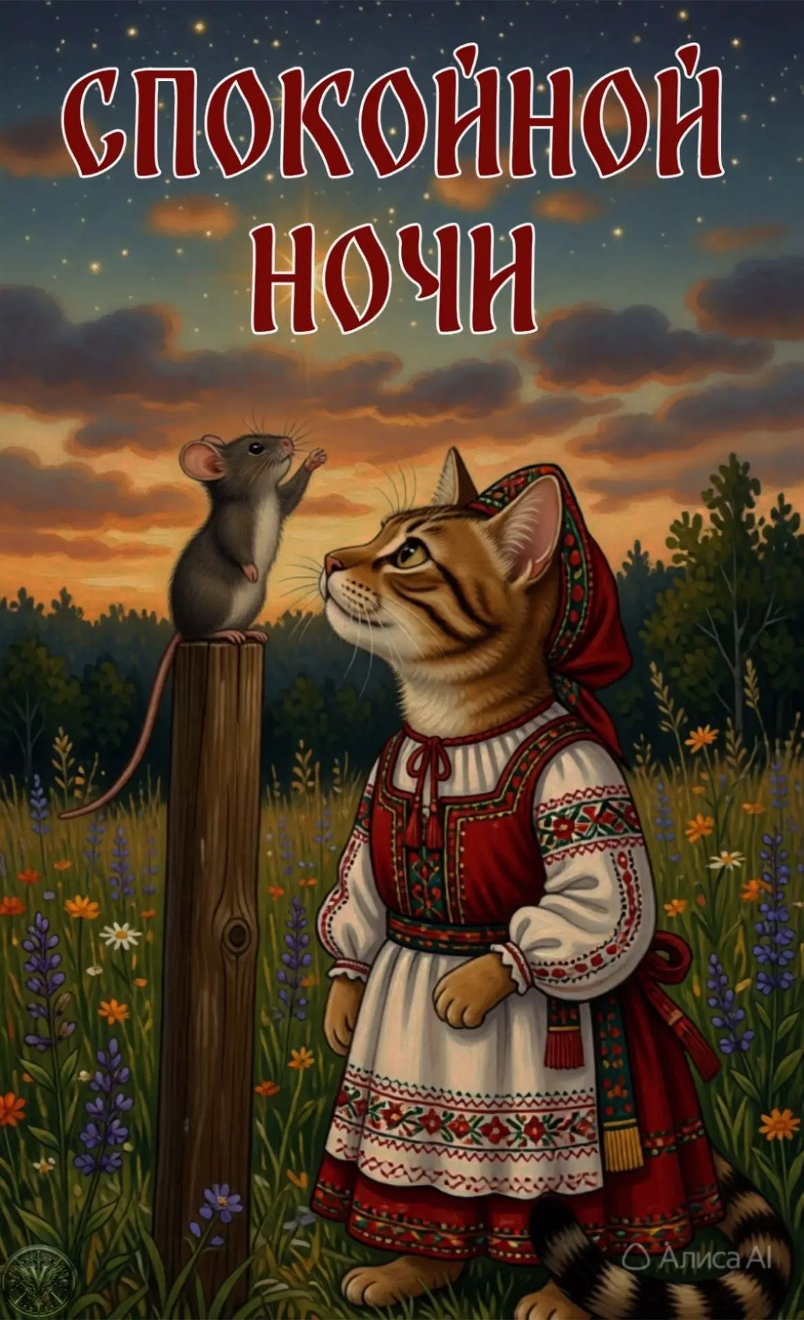 СПОКОЙНОЙ НОЧИ