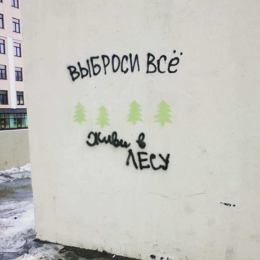 ВЫБРОСИ ВСЁ ЖИВИ В ЛЕСУ