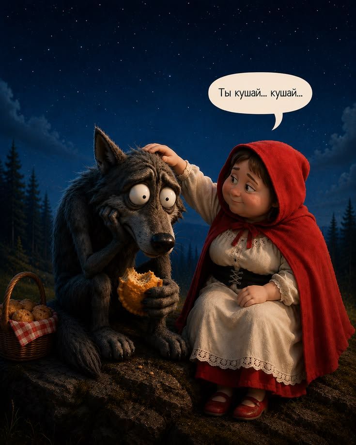 Ты кушай... кушай...