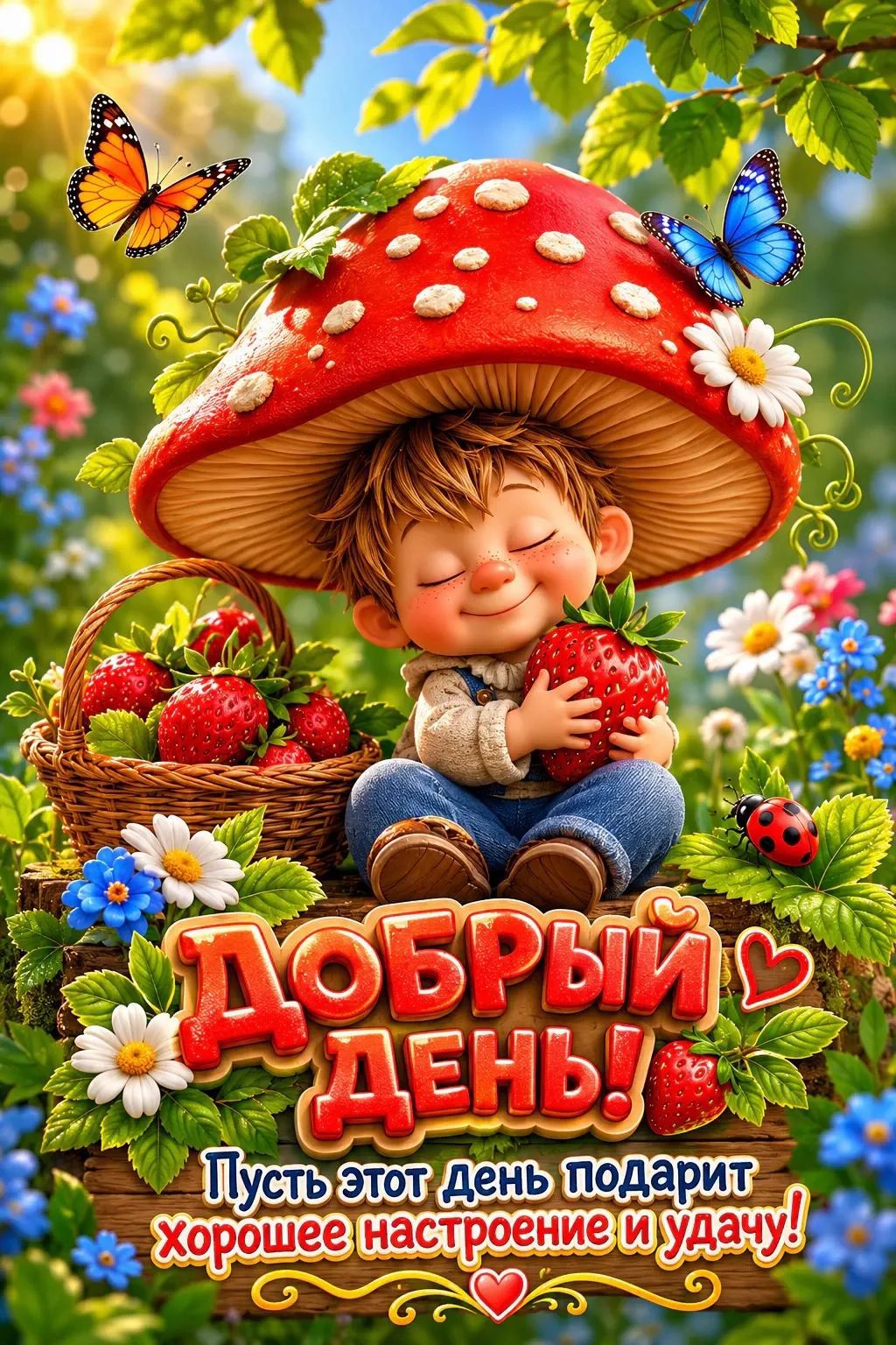 ДОБРЫЙ ДЕНЬ! Пусть этот день подарит хорошее настроение и удачу!