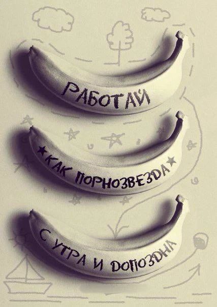 Работай как порнозвезда с утра и допоздна