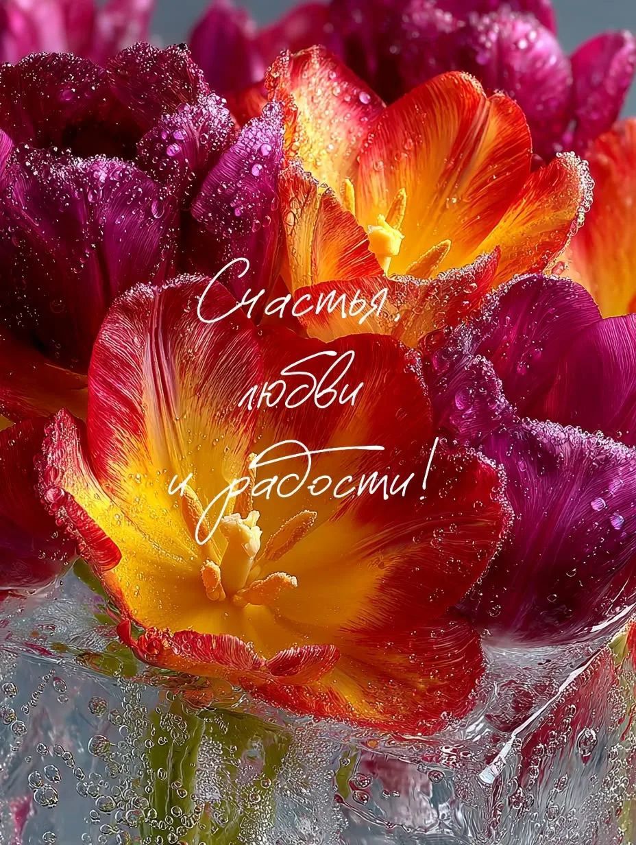 Счастья, любви и радости!