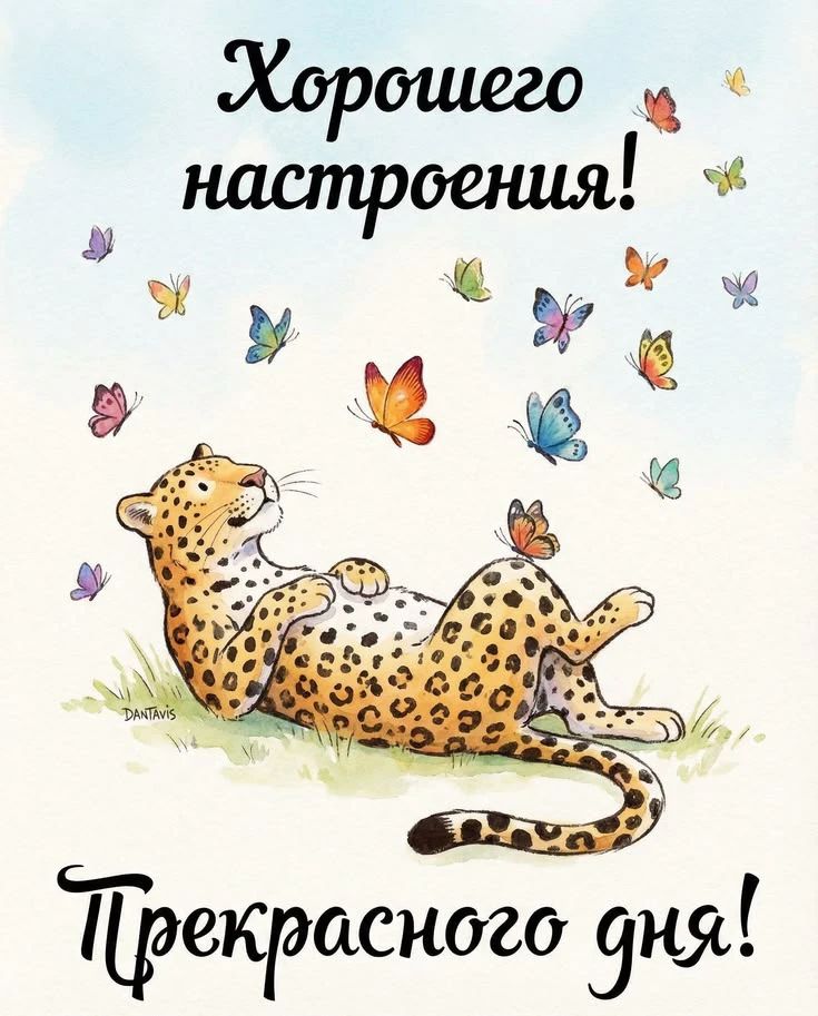 Хорошего настроения! Прекрасного дня!