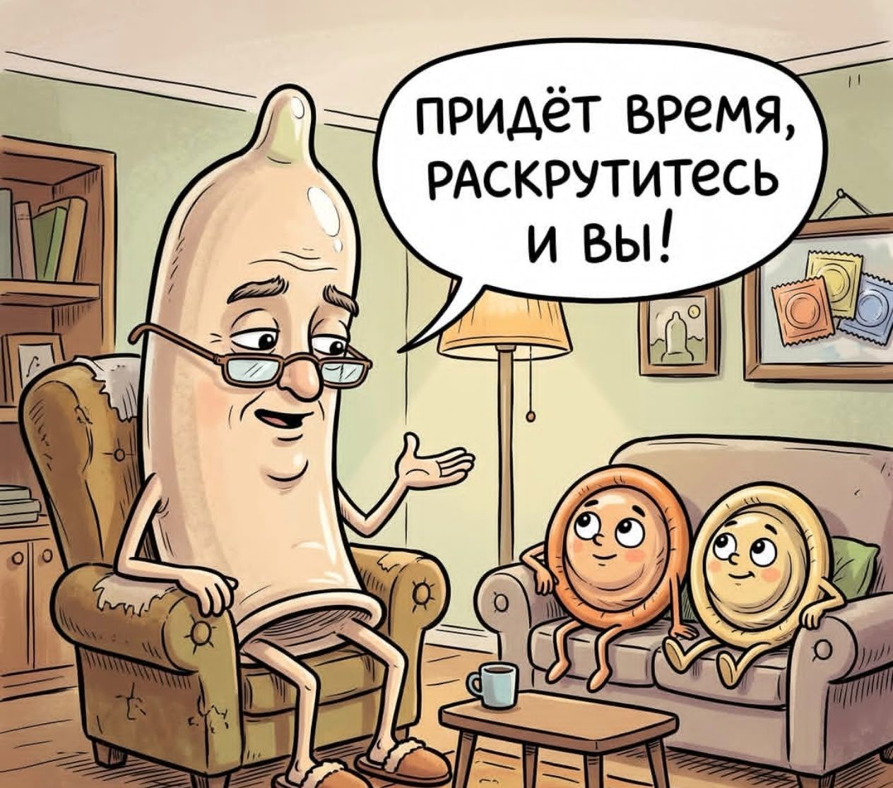 Придёт время, раскрутитесь и вы!