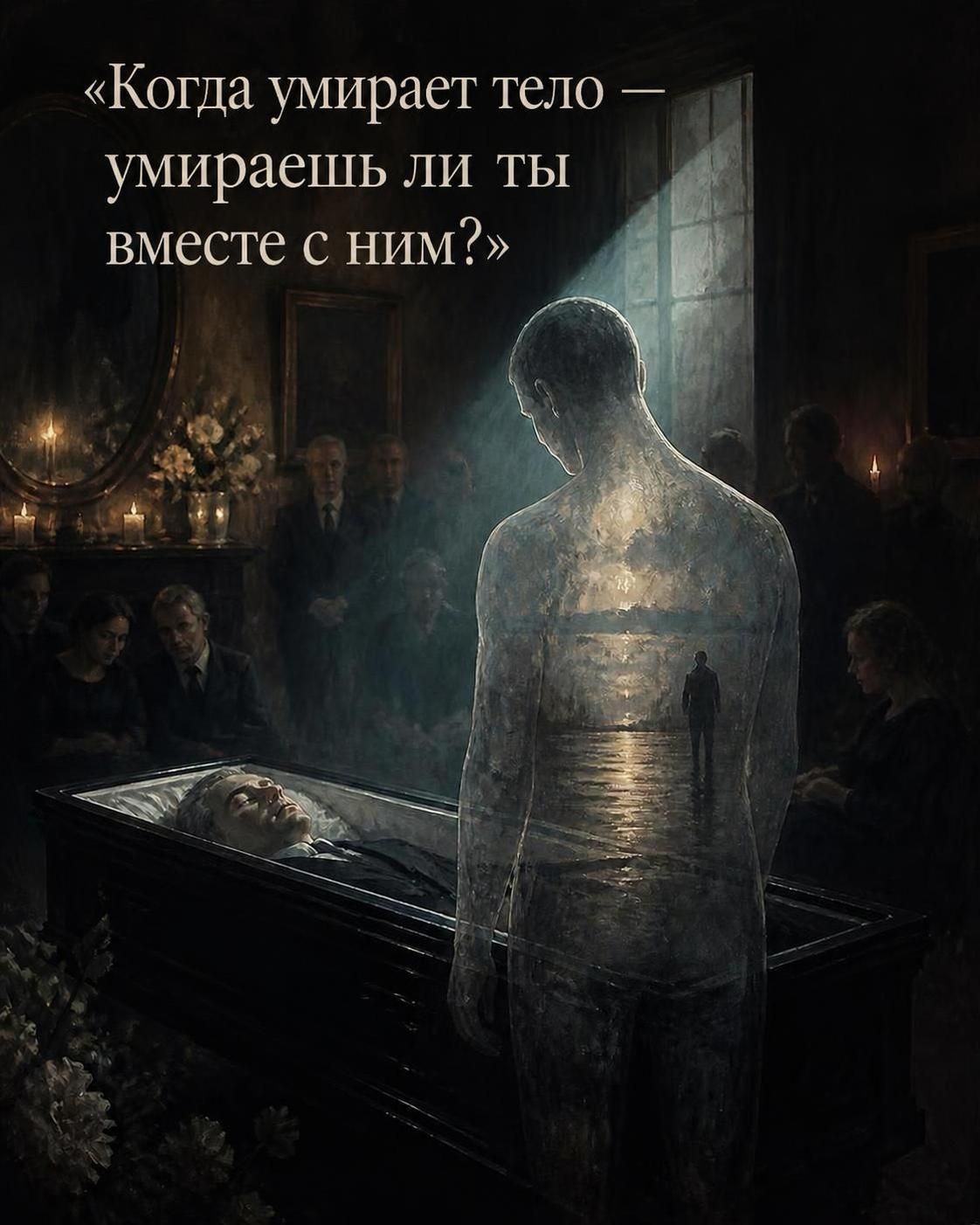 «Когда умирает тело — умираешь ли ты вместе с ним?»