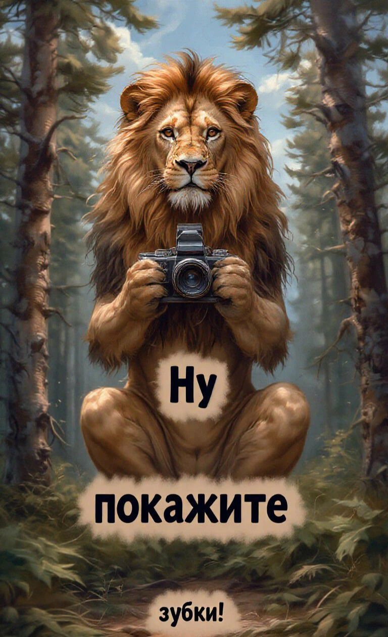 Ну покажите зубки!