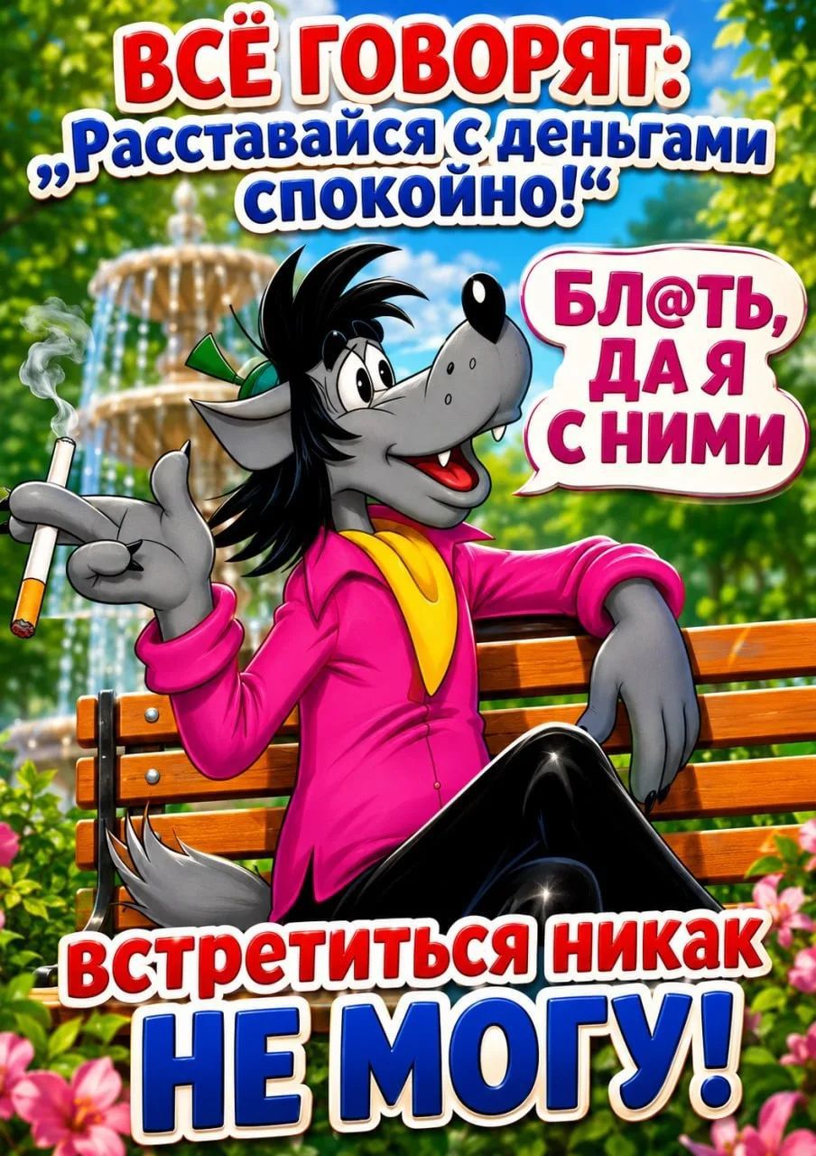 ВСЁ ГОВОРЯТ: «Расставайся с деньгами спокойно!» БЛ@ТЬ, ДА Я С НИМИ ВСТРЕТИТЬСЯ НИКАК НЕ МОГУ!
