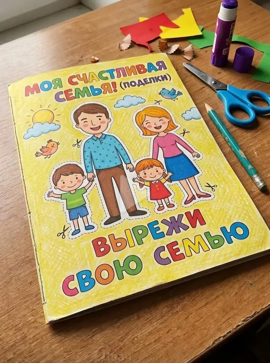МОЯ СЧАСТЛИВАЯ СЕМЬЯ! (ПОДЕЛКИ) ВЫРЕЖИ СВОЮ СЕМЬЮ