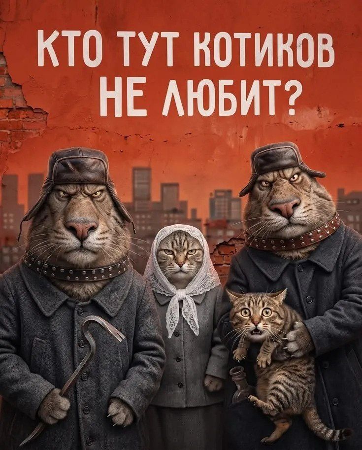Кто тут котиков не любит?