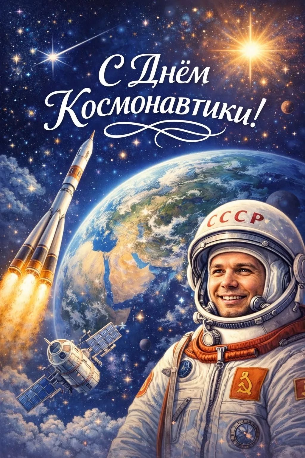 С Днём Космонавтики! СССР