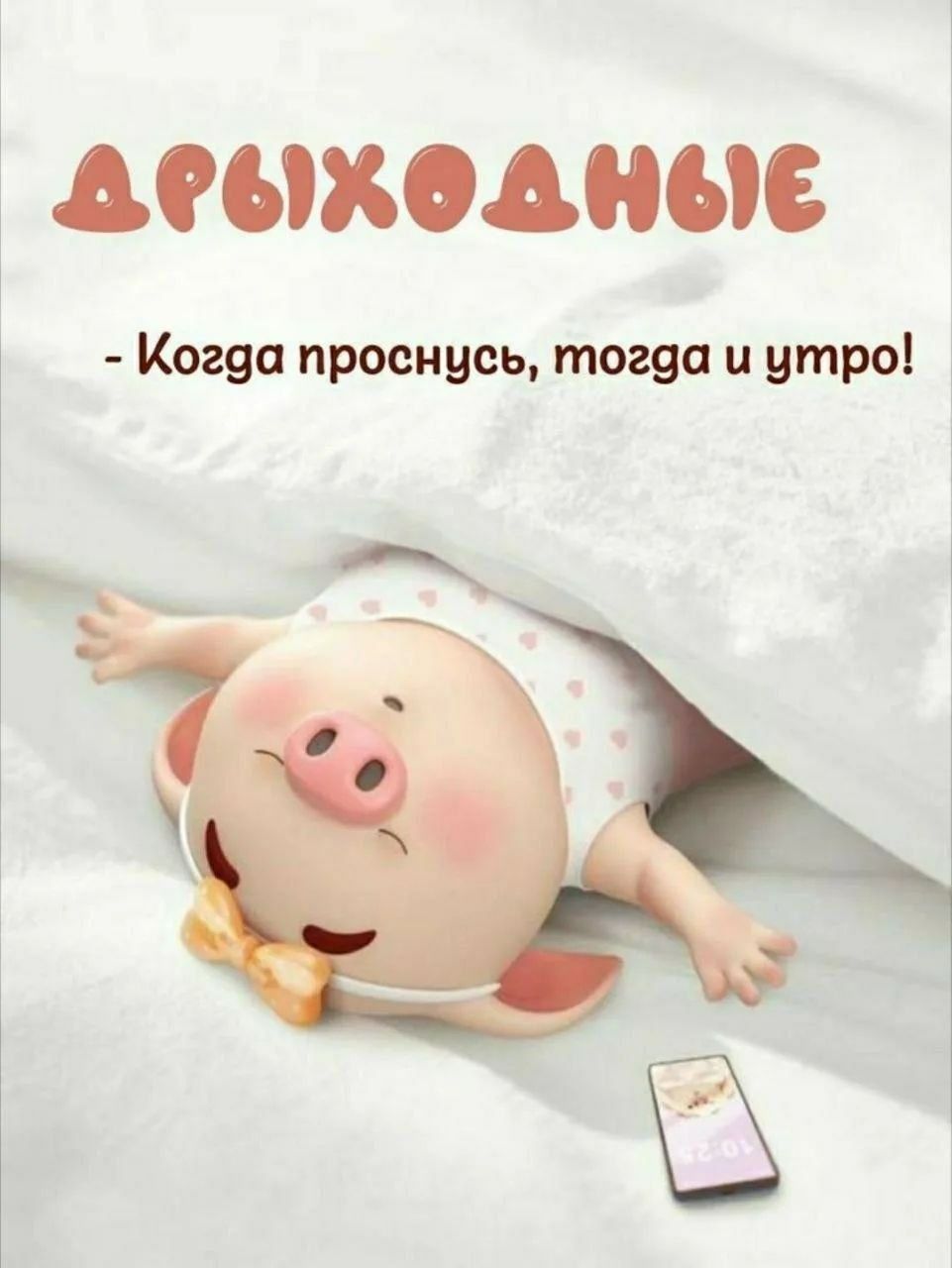 ДРЫХОДНЫЕ - Когда проснусь, тогда и утро!