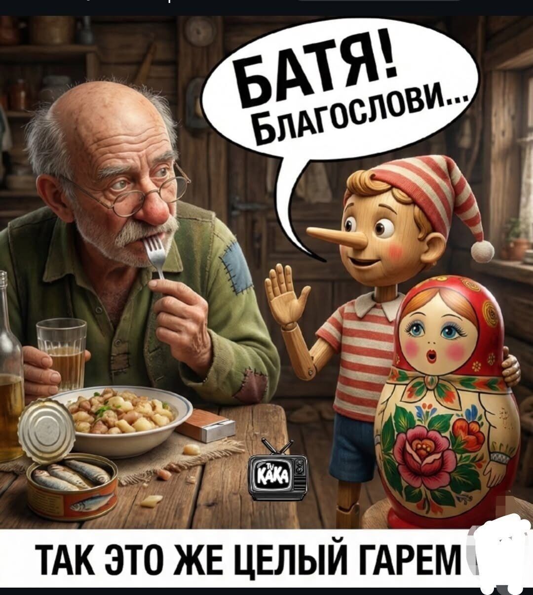 БАТЯ! БЛАГОСЛОВИ... ТАК ЭТО ЖЕ ЦЕЛЫЙ ГАРЕМ