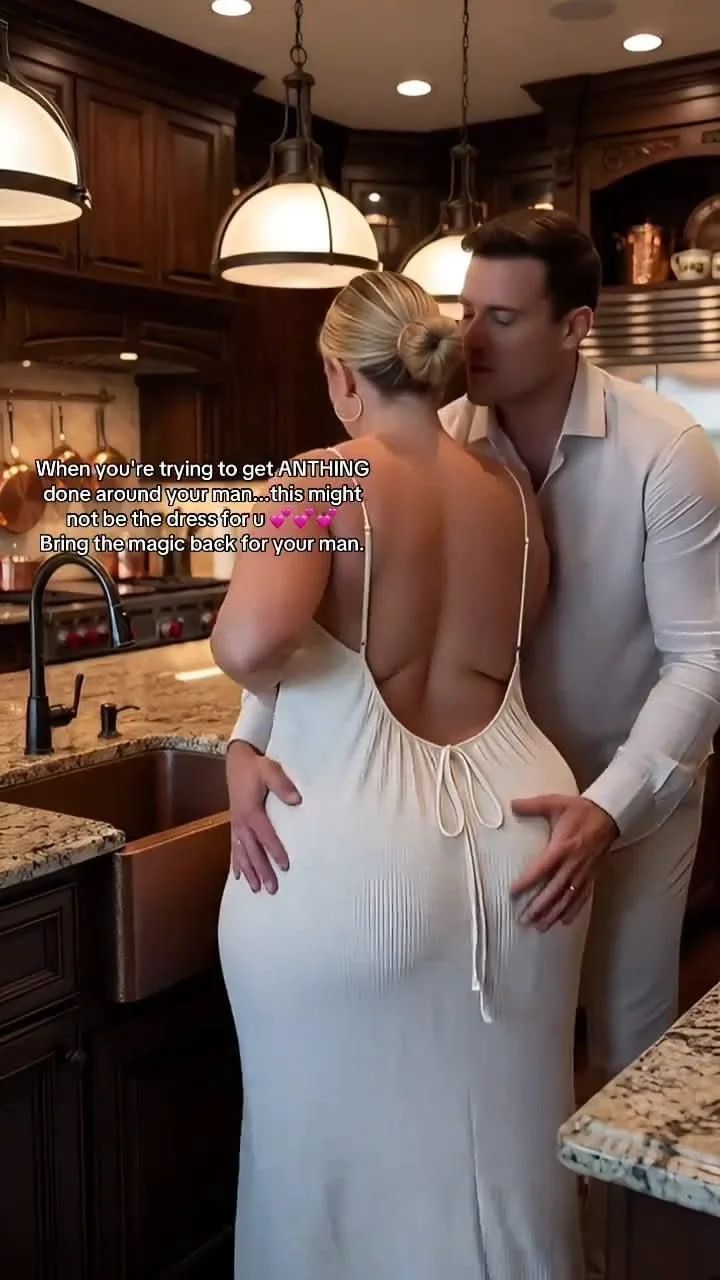 When you're trying to get ANTHING done around your man... this might not be the dress for u. Bring the magic back for your man.