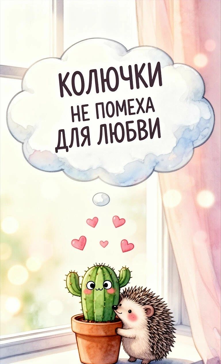 КОЛЮЧКИ НЕ ПОМЕХА ДЛЯ ЛЮБВИ