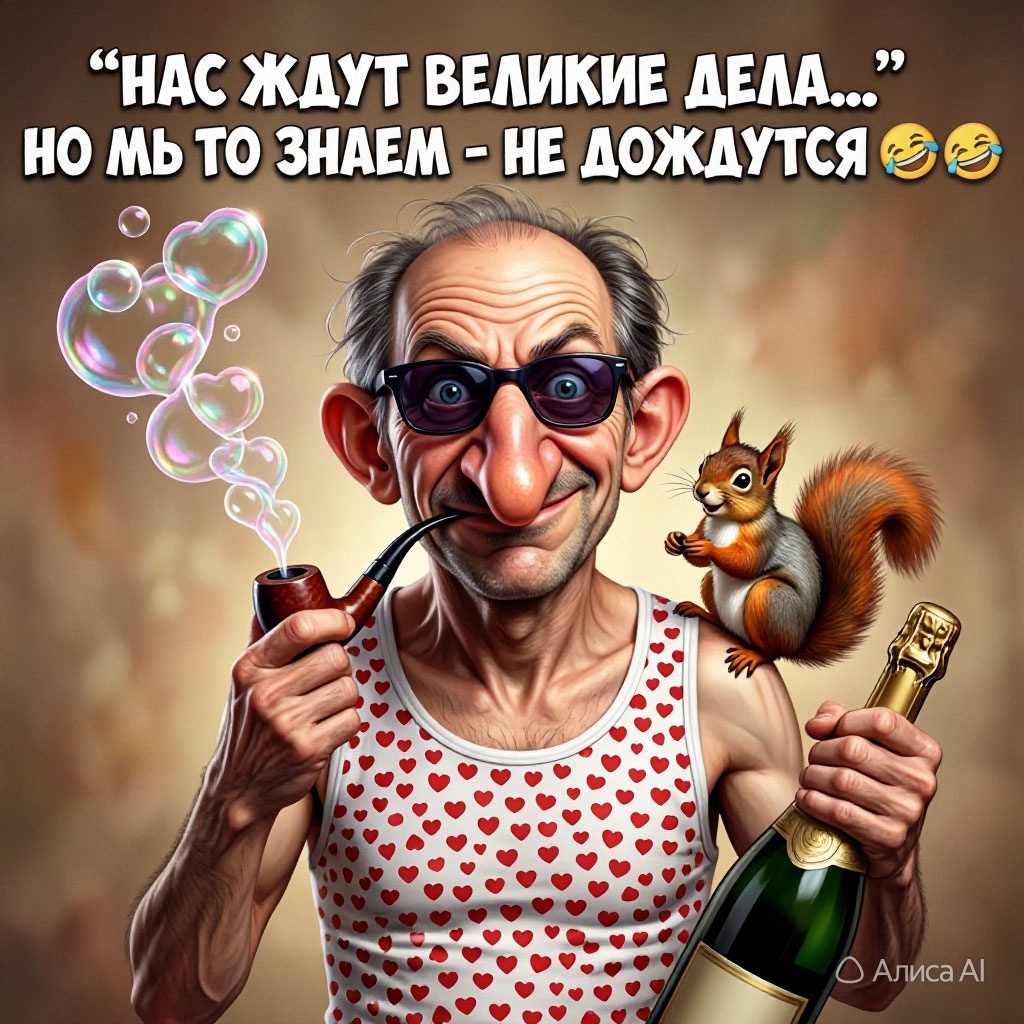 “Нас ждут великие дела...” Но мы то знаем - не дождутся 🤣🤣