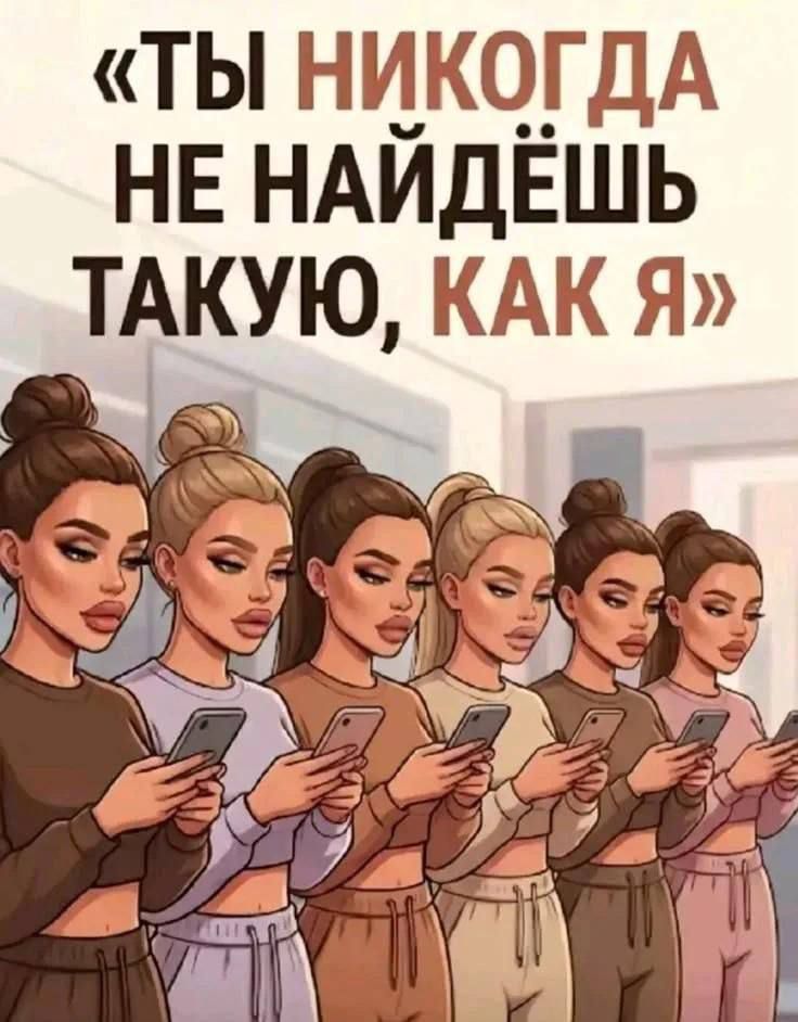 ТЫ НИКОГДА НЕ НАЙДЁШЬ ТАКУЮ, КАК Я